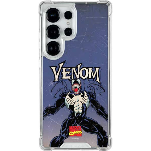 Marvel Classic Comics Venom Galaxy S25 Ultra Clear Case